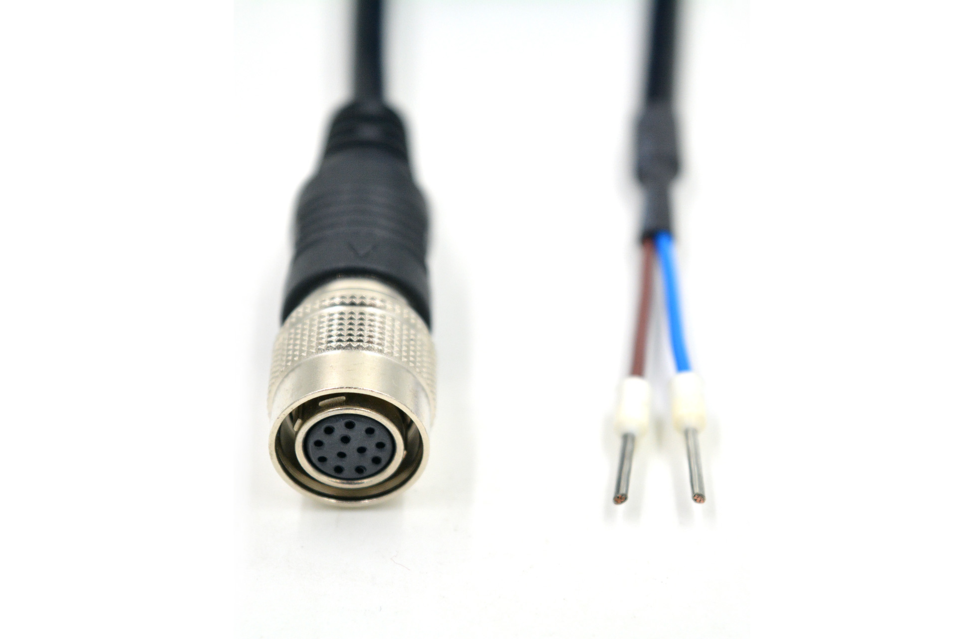 HR10A — 12P — 12S промышленная видеокамера 2 электрических кабеля