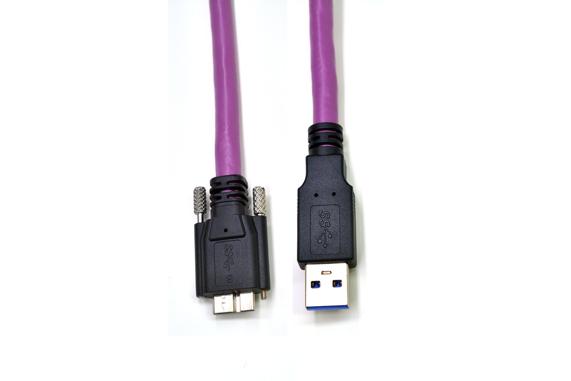 USB3.0 кабель типа A — Micro — B с запорным винтом